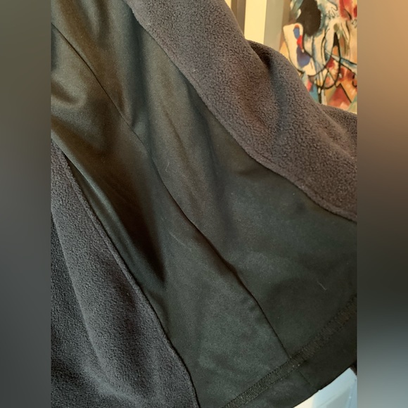 Columbia Lightweight Fleece 1/2 Zip Black Size L - Picture 6 of 8